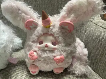 로로안 스위트 디저트 시리즈, 봉제 인형 핑크 화이트 세트