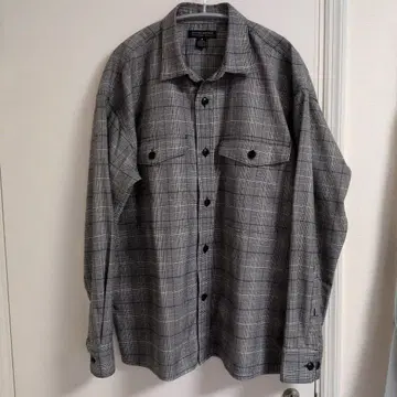 BANANA REPUBLIC 글렌체크 M 셔츠 자켓 박스