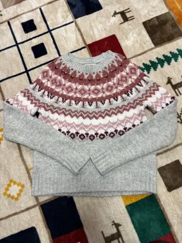 Abercrombie & Fitch 노르딕 무늬 스웨터 X 사이즈