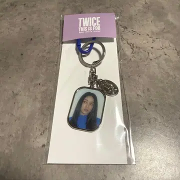 TWICE THIS IS FOR 서울 콘서트 사진 메탈 키링 지효