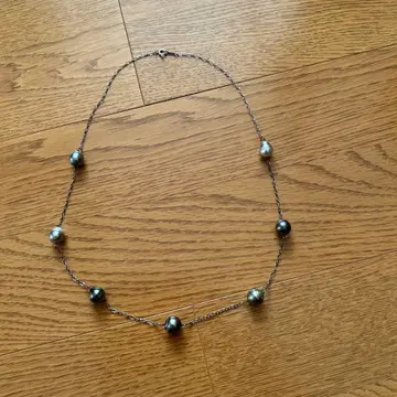 바로크 진주 스테이션 목걸이