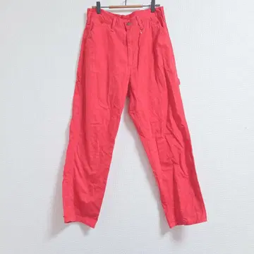 EDWIN 에드윈 팬츠 M 레드 하의 남성용 캐주얼