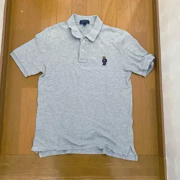 랄프 로렌 폴로베어 자수 피케 셔츠