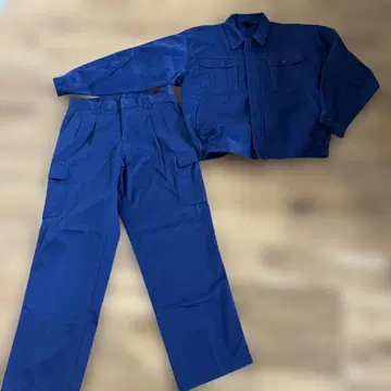 Jichodo 네이비 워크 팬츠 자켓 세트