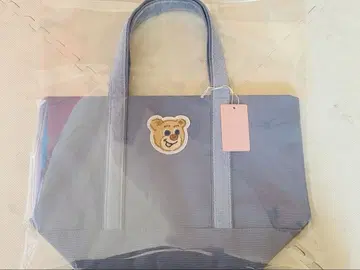 [새상품] 페이러 올드 테디 와펜 토트백 라이트 블루 소 사이즈