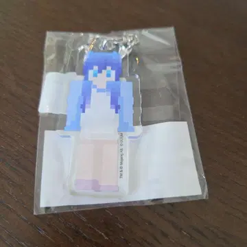 컬러풀 피치 루나 마인크래프트 아크릴 키링 마크라