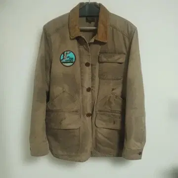 FUCT SSDD 데미지 가공 오일드 헌팅 자켓 L