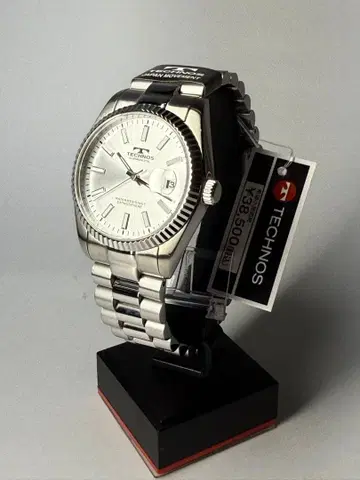 TECHNOS 쿼츠 손목시계 실버 T9C25SS JAPANMOVE