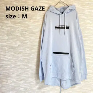 MODISH GAZE 후드티 [ M ] 빅 실루엣 오버 사이즈 1359