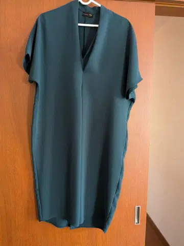 [ SCOT CLUB ] Aga V넥 원피스