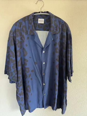 BUENA VISTA 레오파드 무늬 반팔 셔츠