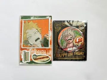 히로아카 바쿠고 생일 캔뱃지 명장면 지오라마 피규어 2022