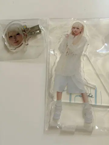 러브식 하야테 JUNON 복권 아크릴 스탠드 헤어핀