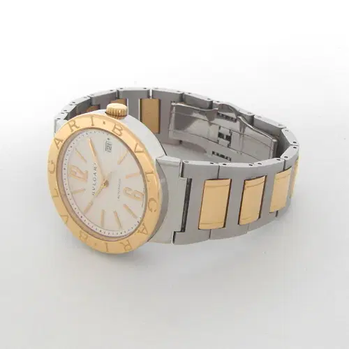 불가리 불가리불가리 BB38SG 18K옐로우골드 콤비 오토 38mm 사진 7