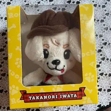 이와타 타카노리 프로듀스 캐릭터 강아지 봉제 인형 키링