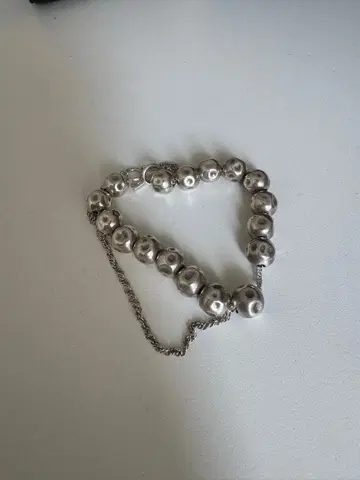 [ 선착순 ] Jil Sander 비즈 체인 팔찌