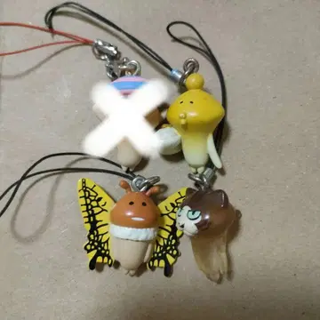 나메코 나비 키링 스트랩 묶음 판매