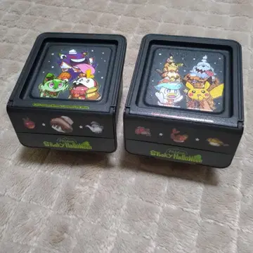 포켓몬 수납 박스 2세트 (팔데아 스푸키 할로윈)