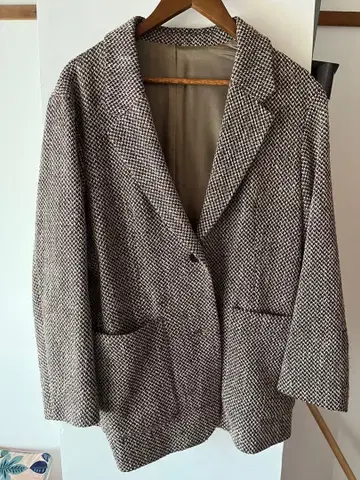 BACCA 25AW 라이트 트위드 코트 자켓