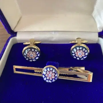 넥타이핀 타이바 커프링크스 스트래튼 Caithness 영국