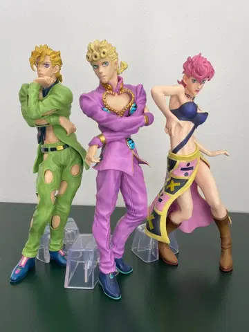 제일복권 죠죠의 기묘한 모험 죠르노 후고 트리쉬 피규어