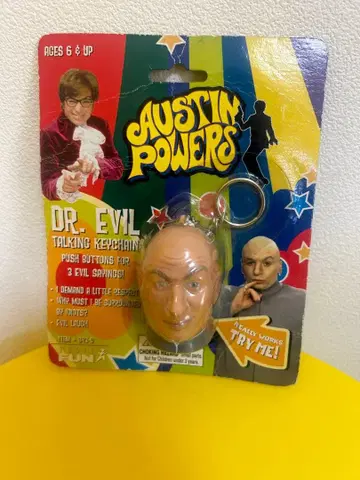 데드스탁 오스틴 파워스 Dr. 이블 피규어 키링