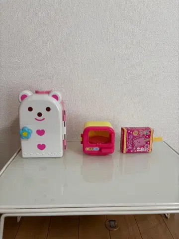 멜짱 냉장고와 전자레인지 세트 간식 아이스