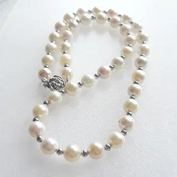 목걸이 목걸이 진주 펄 SILVER