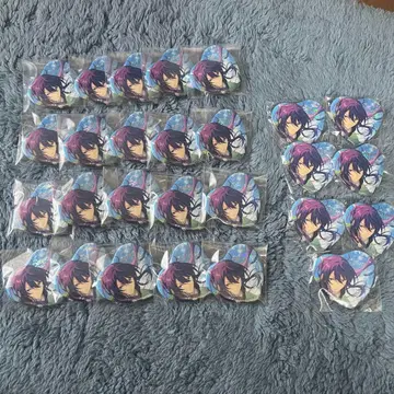 칸자키 소마 하트 캔뱃지 27점