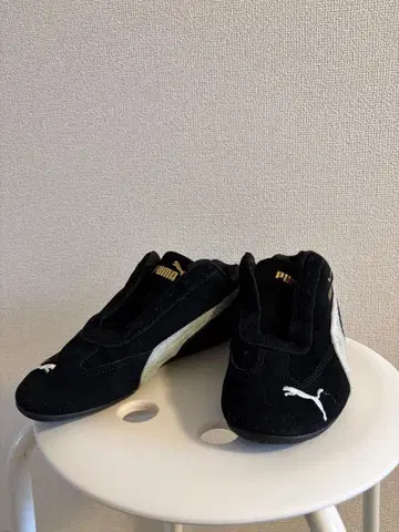 PUMA 스피드캣 스웨이드 블랙 스니커즈