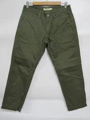 FOB FACTORY 치노 팬츠 카키 M 일본제