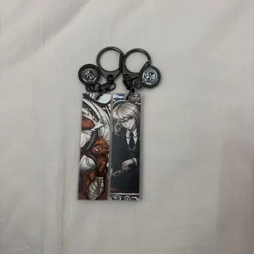 단간론파 전시회 토가미 뱌쿠야 오오가미 사쿠라 키링