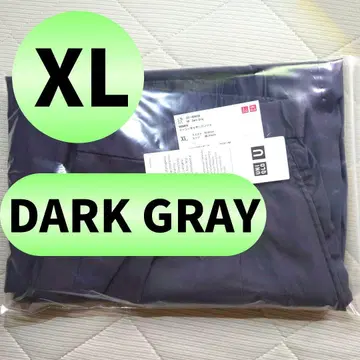 XL 유니클로 U 이지 개더 팬츠 다크 그레이 2026 SS 1