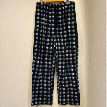 AMERICAN LIVING 체크 무늬 이지 팬츠 L 빈티지 따뜻함