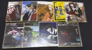 최애챤! 사무라이 챠플루 미니 색지 7장 세트