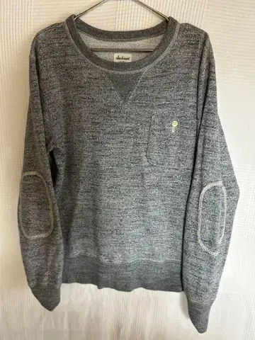 jackman 잭맨 맨투맨 멜란지 그레이 M 일본제