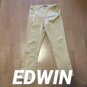 새상품 EDWIN 베이지 치노 팬츠