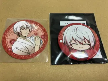 문호 스트레이독스 극락탕 캔뱃지 조노 사이기 라쿠스파