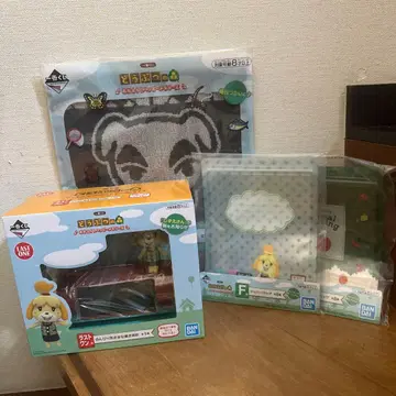 제일복권 라스트 원상 동물의 숲 여울(시즈에) 탁상시계