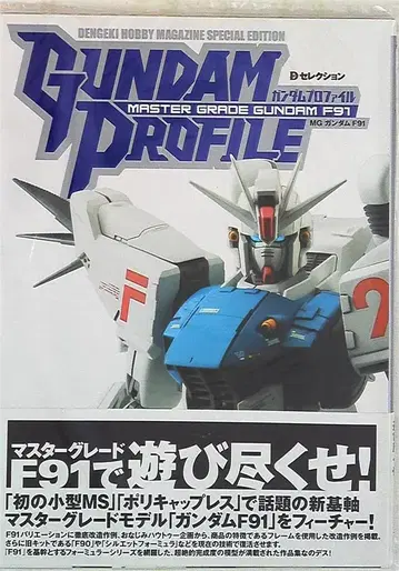 미디어웍스 건담 프로파일 MG 건담 F91 (오비 포함)