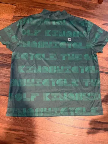 기나시 사이클 골프 셔츠 S 사이즈 다크 그린