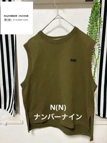 NUMBER (N)INE 헤비 웨이트 빅 실루엣 베스트 티셔츠