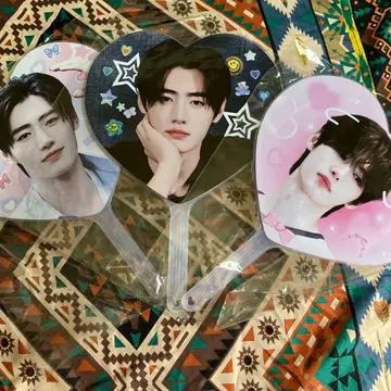 K-POP 부채 3개 세트 ENHYPEN 성훈 엔하이픈 최종 재고