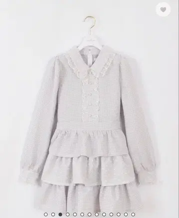 evelyn 하트 레이스 티어드 OP