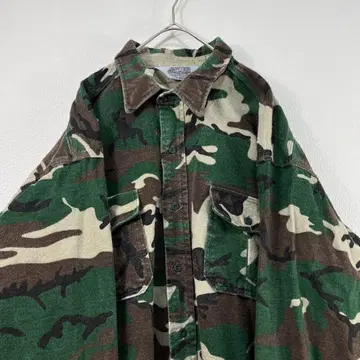 USA제 90s sportsmans guide 샤모어 셔츠 카모플라쥬