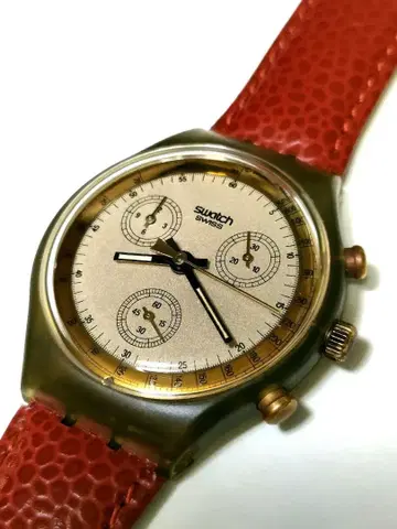 Swatch Chrono GOLDFINGER 빈티지 스와치