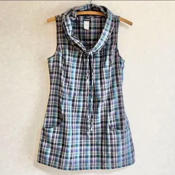 파타고니아 Patagonia 후디 슬리브리스 베스트 체크 플란넬