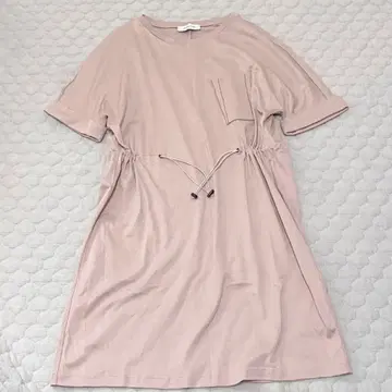 파비아나 필리피 원피스 핑크 허리 드로스트