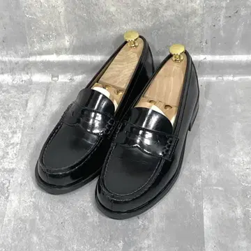 컨디션 최상 하루타 HARUTA 코인 로퍼 25.5cm 3E 블랙