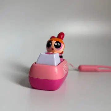 블라썸 파워퍼프걸 키캡 키보드 참